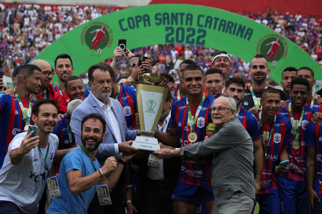 Marcílio Dias vence Hercílio Luz e conquista a Copa Santa Catarina