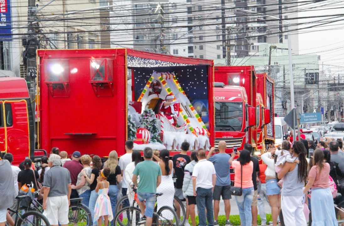 Galeria de fotos veja como foi a Caravana da Coca Cola em BC